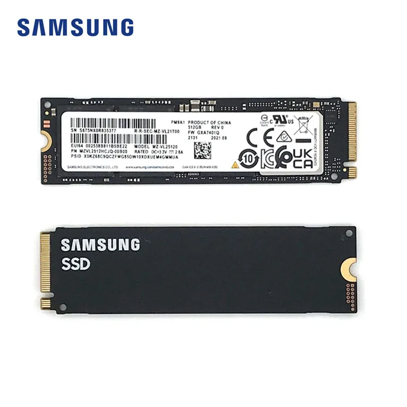 SAMSUNG-SSD-M-2-2280-PM9A1-256GB-512GB-NVMe-M-2-NVMe-PCIe4-0 SAMSUNG SSD M 2 2280 PM9A1 256GB 512GB NVMe M 2 NVMe PCIe4 0
